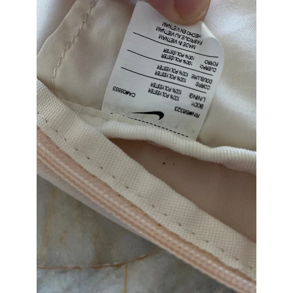 Nike Heritage Backpack Light Pink Pastel Sporty Minimalist School Bag RN56323